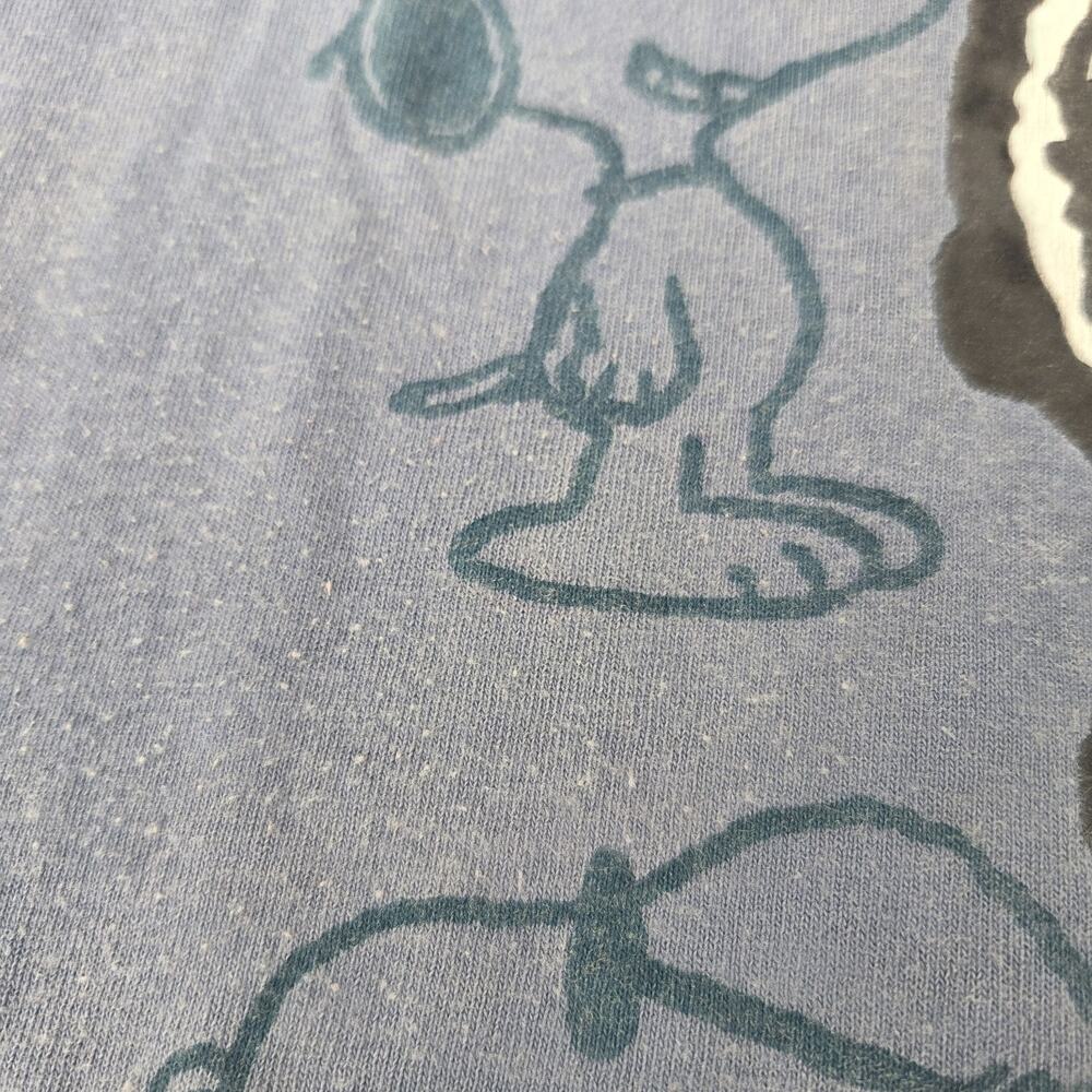 Vintage Snoopy Shirt Peanuts Joe Cool Blue Cartoon Graphic Mens 2XL Short Sleeve - Picture 3 of 11